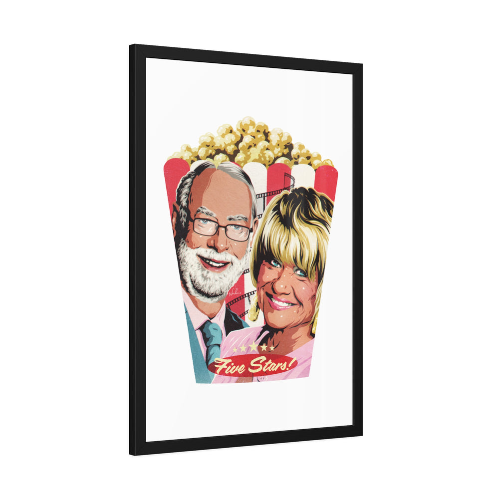 FIVE STARS! - Framed Paper Posters