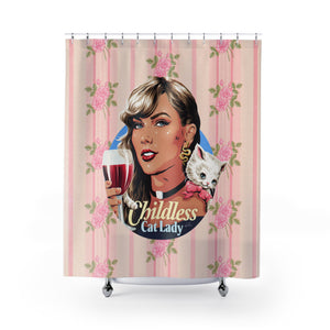 Childless Cat Lady - Shower Curtains