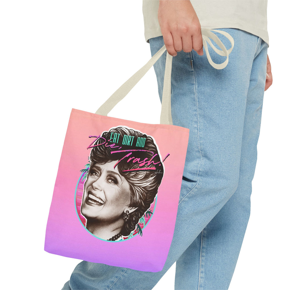 Eat Dirt And Die, Trash! [US-Printed] - Tote Bag (AOP)