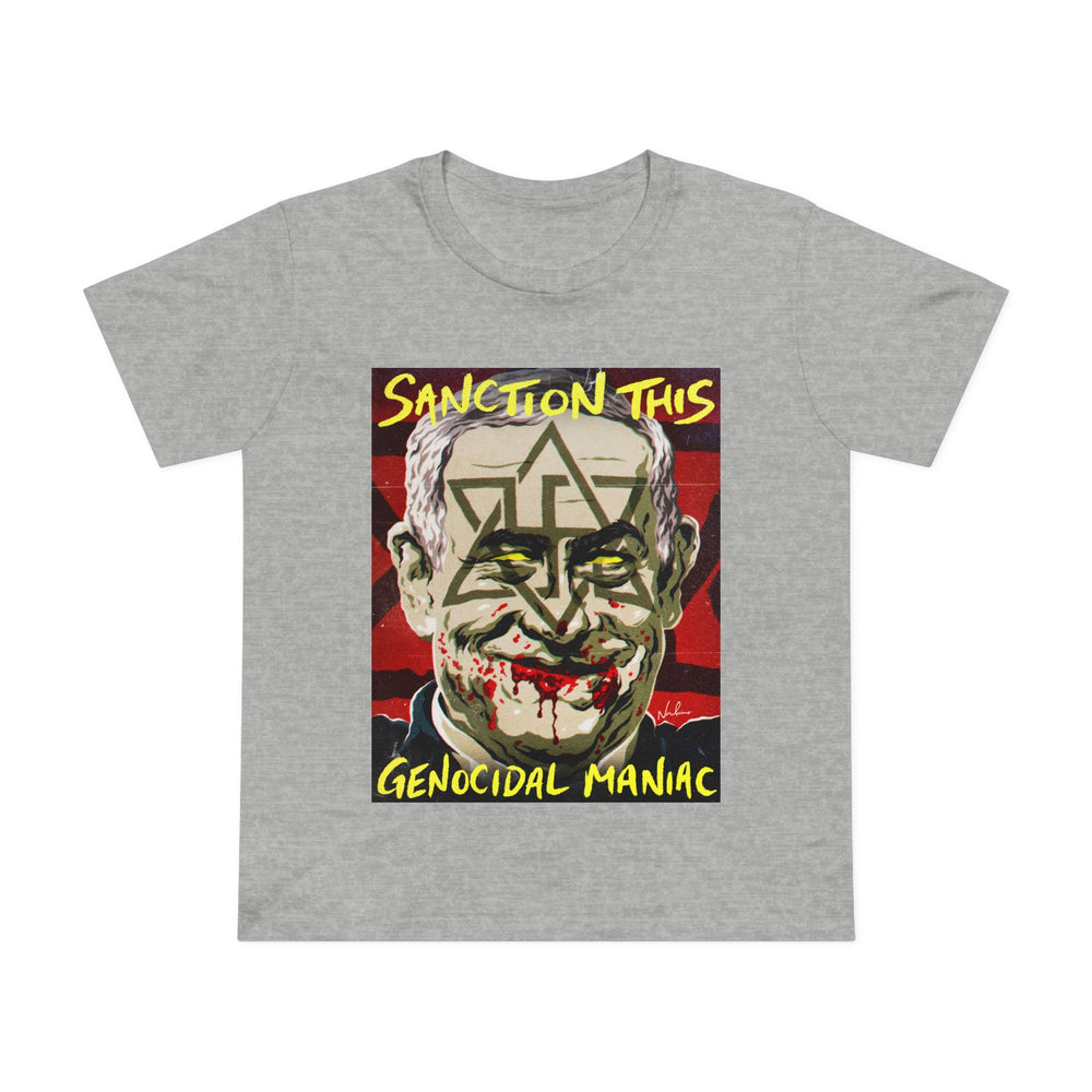 Sanction This Genocidal Maniac [Australian-Printed] - Women’s Maple Tee