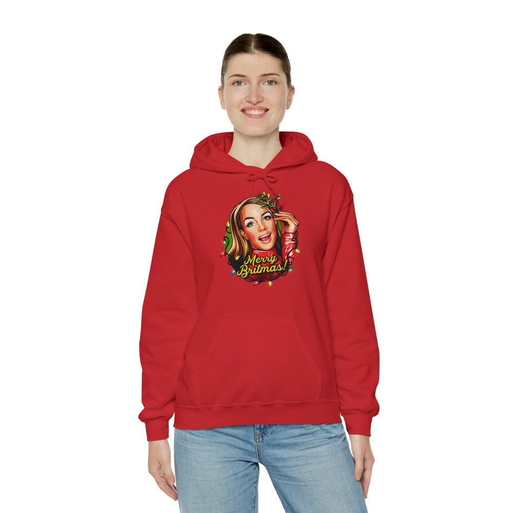 Merry Britmas! [Australian-Printed] - Unisex Heavy Blend™ Hooded Sweatshirt