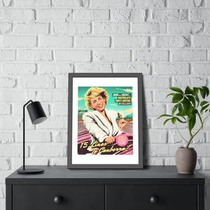 15 LINES - Framed Paper Posters