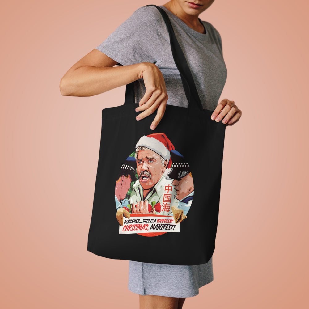 GENTLEMEN... THIS IS A SUCCULENT CHRISTMAS, MANIFEST! [Australian-Printed] - Cotton Tote Bag