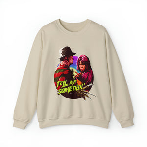 Tell Me Somethin'  [Australian-Printed] - Unisex Heavy Blend™ Crewneck Sweatshirt