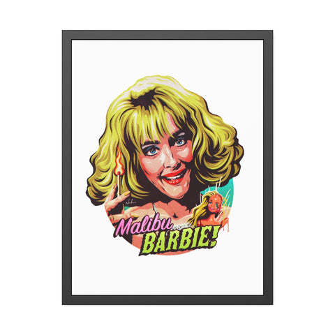 MALIBU BARBIE - Framed Paper Posters