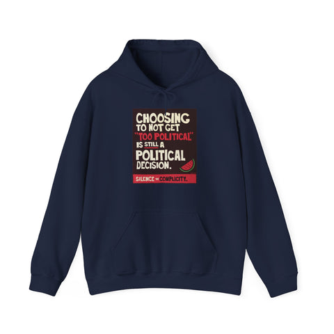 A Political Decision [Australian-Printed] - Unisex Heavy Blend™ Hooded Sweatshirt