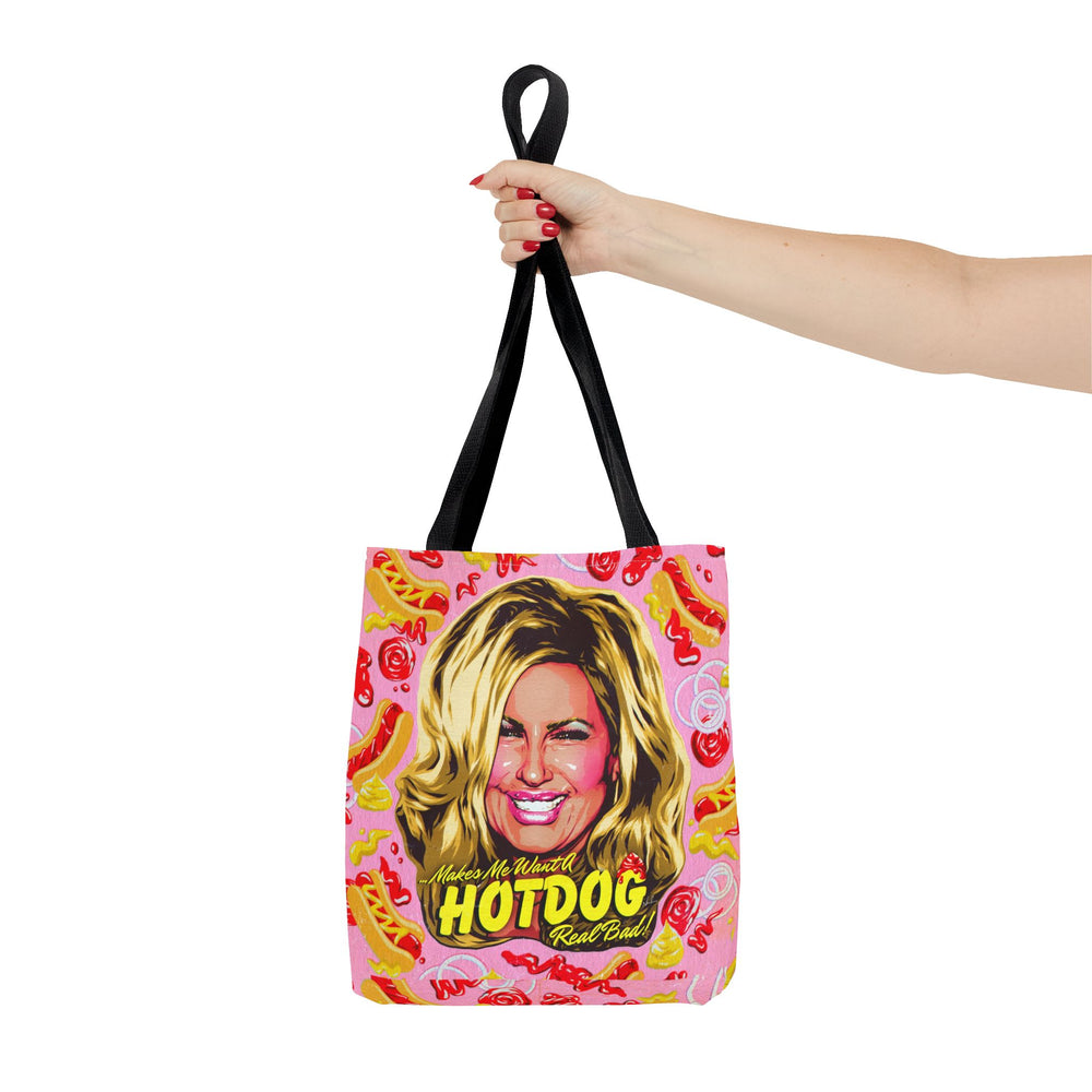 Makes Me Want A Hot Dog Real Bad! [US-Printed] - Tote Bag (AOP)