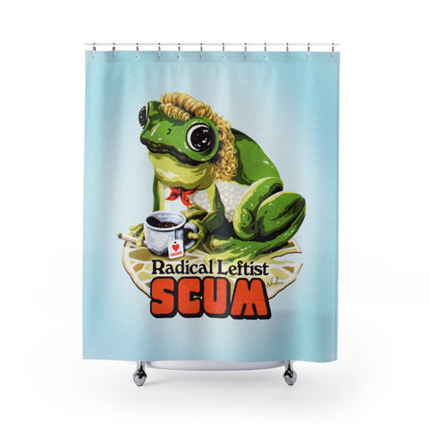 Radical Leftist Scum - Shower Curtains