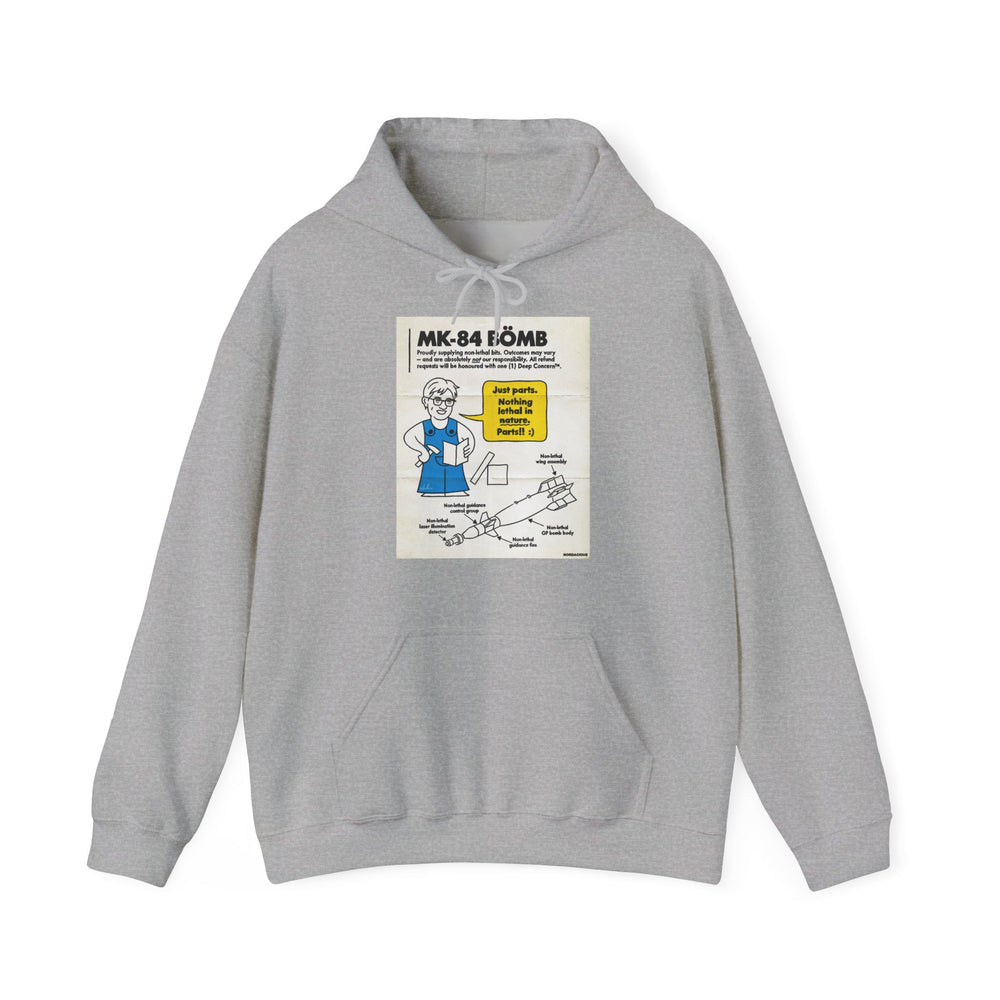 Nothing Lethal in Nature™ [Australian-Printed] - Unisex Heavy Blend™ Hooded Sweatshirt