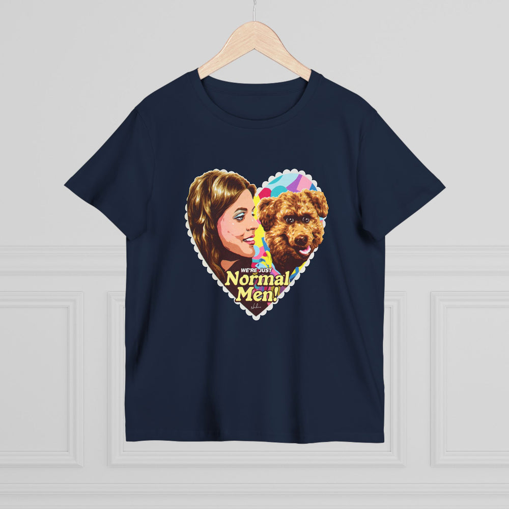 We're Just Normal Men [Australian-Printed] - Women’s Maple Tee