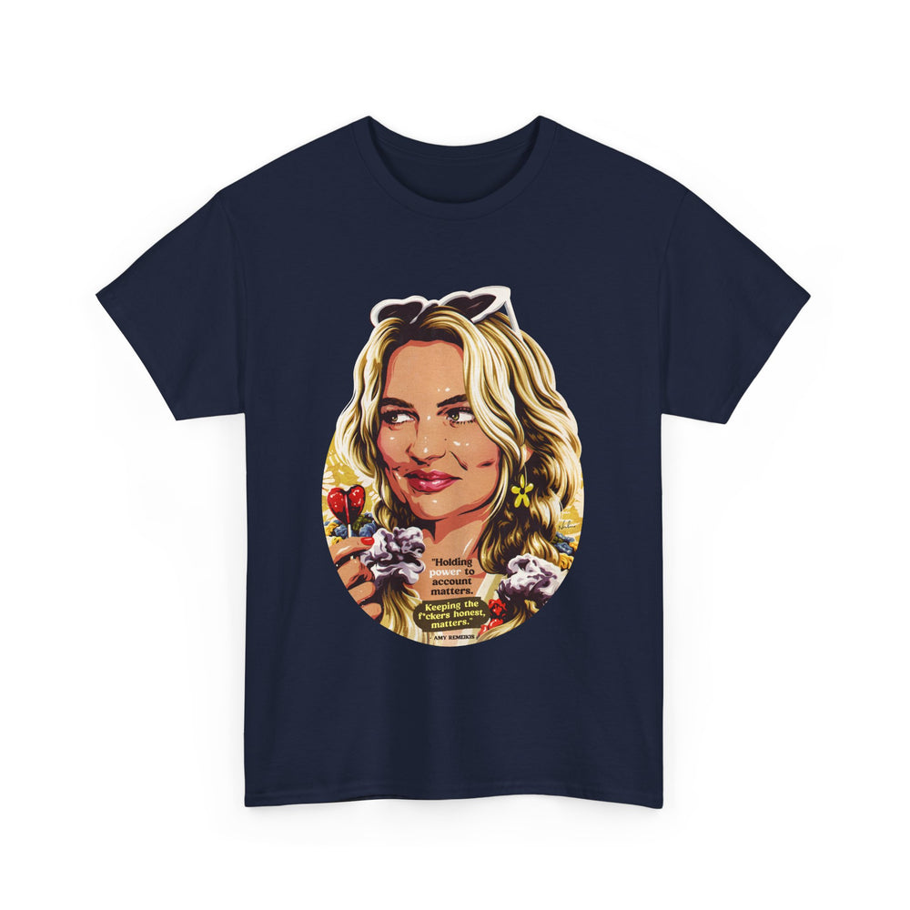 AMY - Website Version [Australian-Printed] - Unisex Heavy Cotton Tee