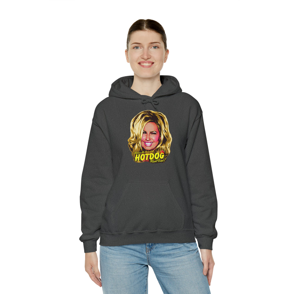 Makes Me want A Hot Dog Real Bad! [Australian-Printed] - Unisex Heavy Blend™ Hooded Sweatshirt