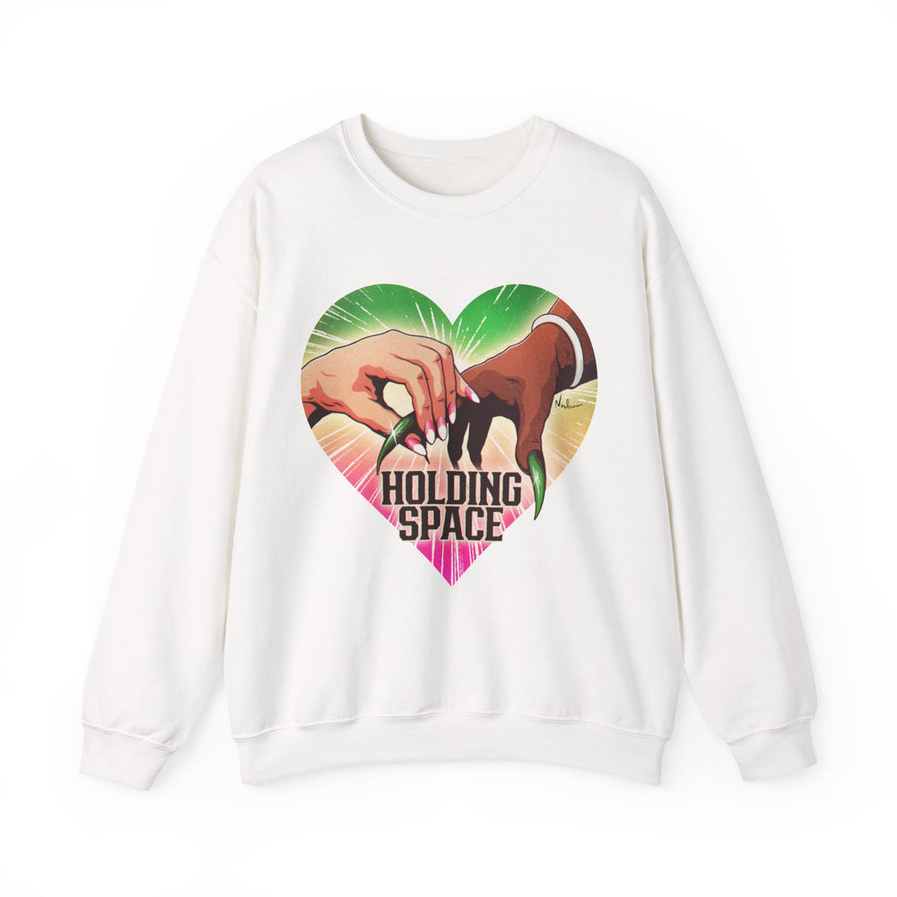 Holding Space [UK-Printed] - Unisex Heavy Blend™ Crewneck Sweatshirt