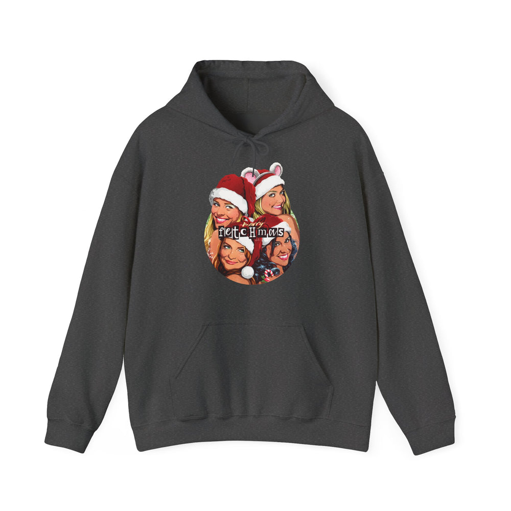 Merry Fetchmas! [Australian-Printed] - Unisex Heavy Blend™ Hooded Sweatshirt