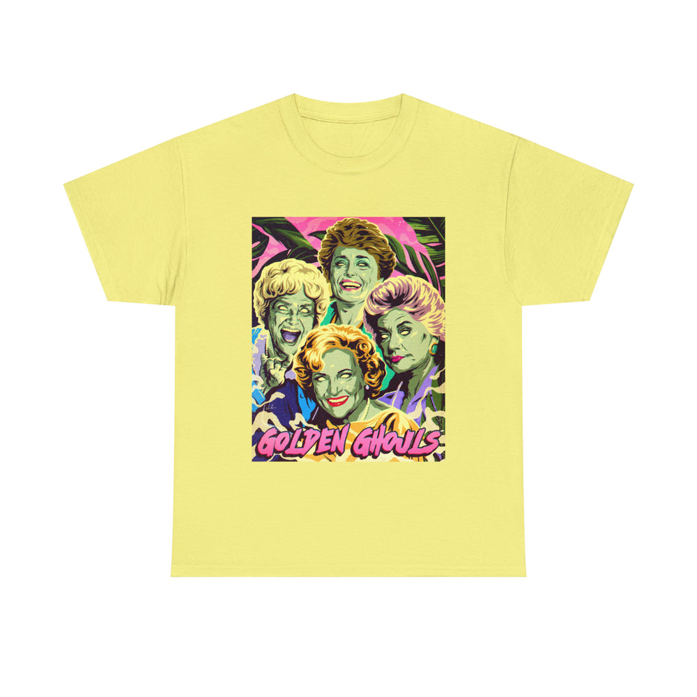 GOLDEN GHOULS [Australian-Printed] - Unisex Heavy Cotton Tee