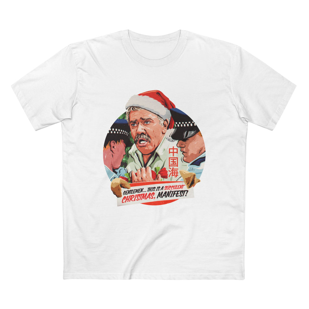 GENTLEMEN... THIS IS A SUCCULENT CHRISTMAS, MANIFEST! [Australian-Printed] Men's Staple Tee