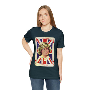 Queen Of Hearts [UK-Printed] - Unisex Jersey Short Sleeve Tee