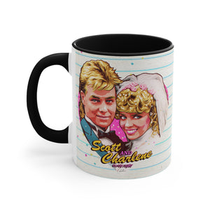 Scott and Charlene - 11oz Accent Mug (Australian Printed)