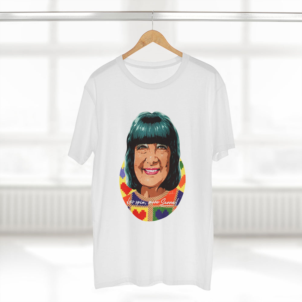 Less Spin, More Savva [Australian-Printed] Men's Staple Tee