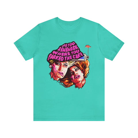 Do You Remember Where You Parked The Car? [UK-Printed] - Unisex Jersey Short Sleeve Tee