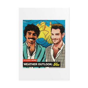 Weather Outlook: Fine - Rolled Posters