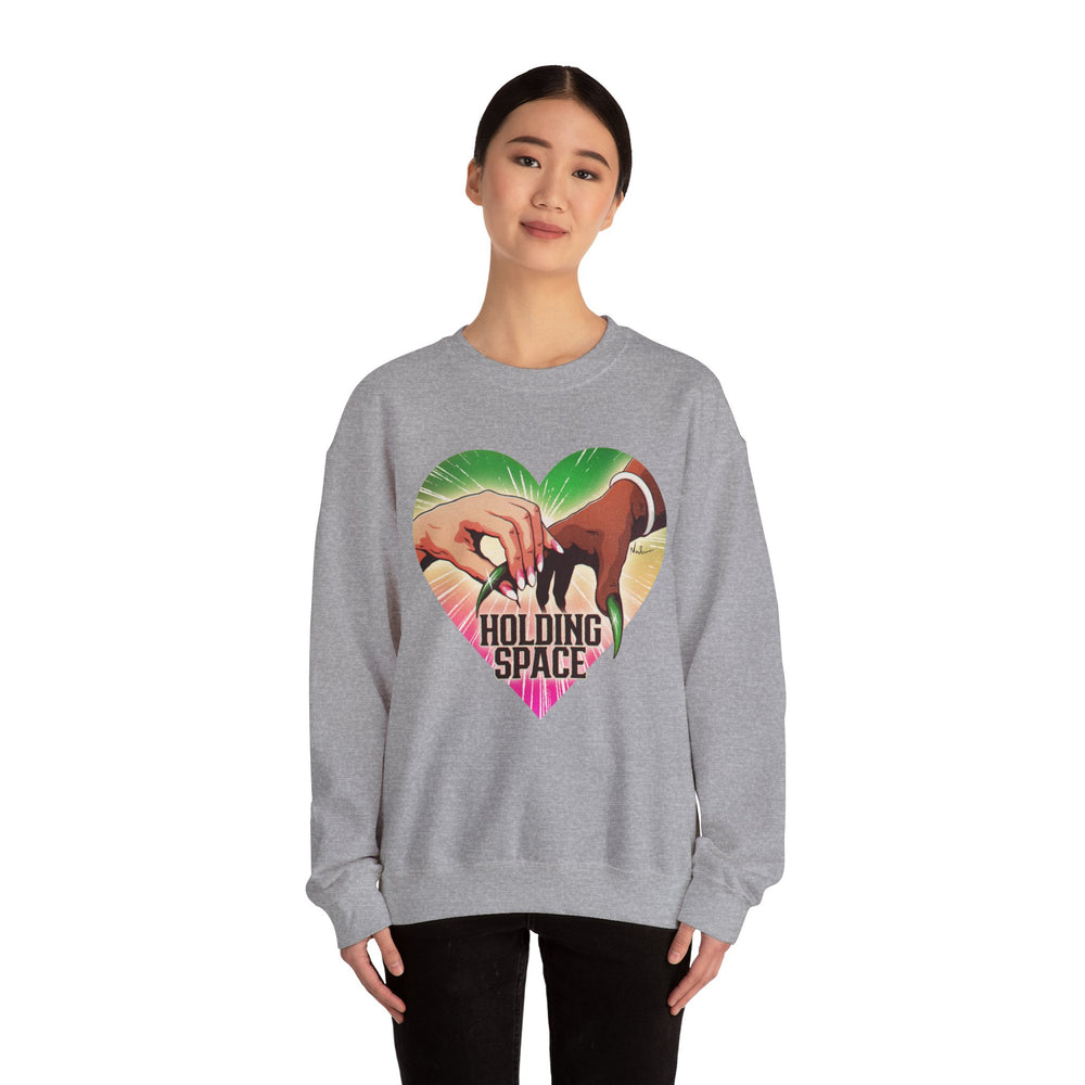 Holding Space [US-Printed] - Unisex Heavy Blend™ Crewneck Sweatshirt