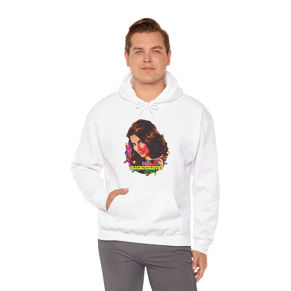 Feliz Microwahvey [US-Printed] - Unisex Heavy Blend™ Hooded Sweatshirt