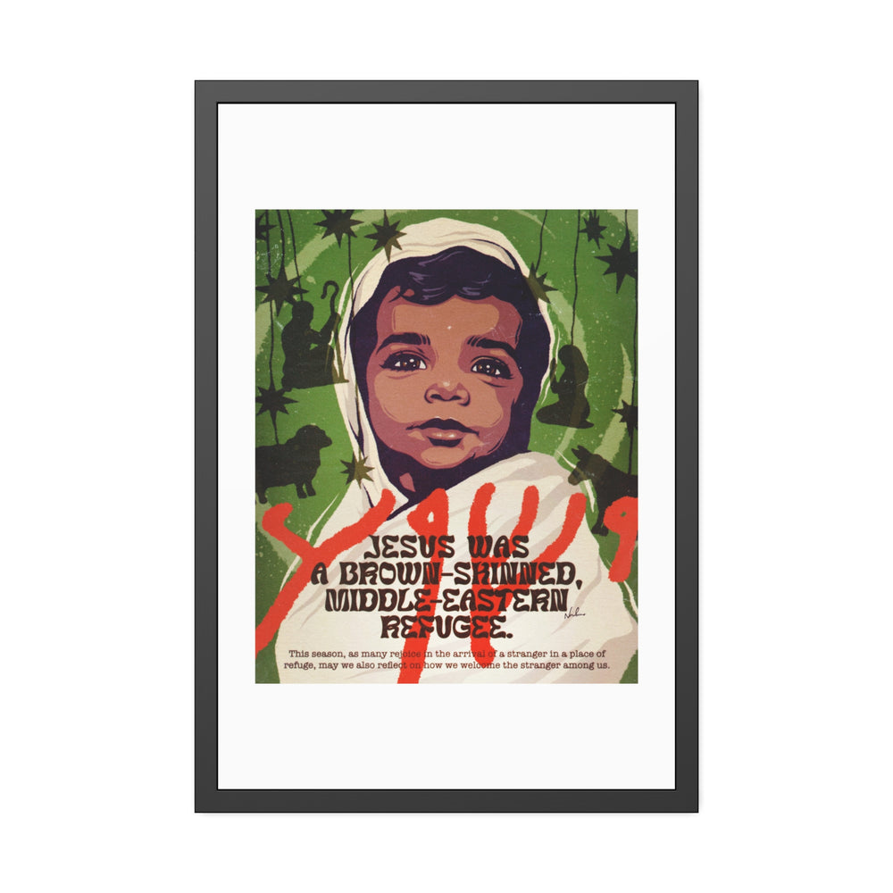 The Stranger Among Us - Framed Paper Posters