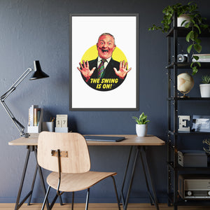 The Swing Is On! - Framed Paper Posters