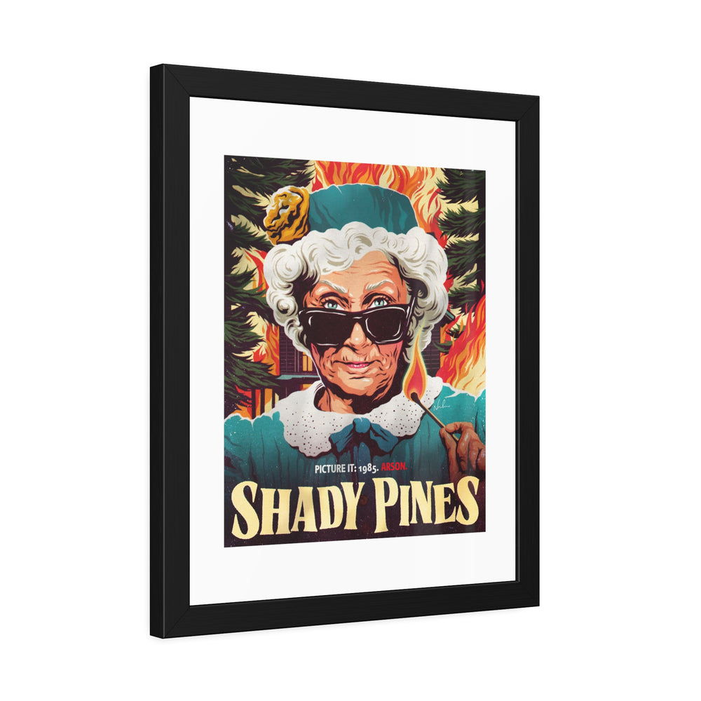 SHADY PINES - Framed Paper Posters