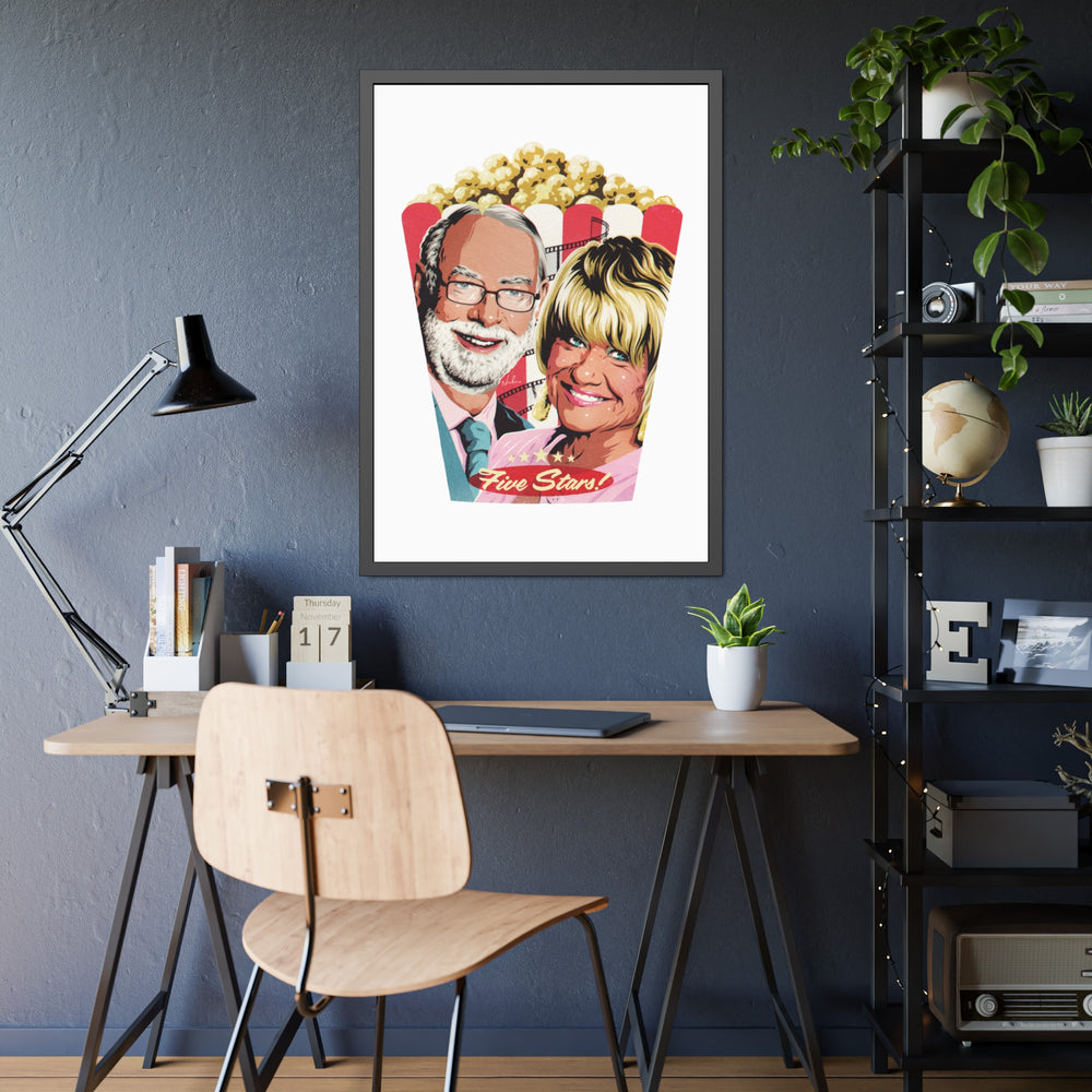 FIVE STARS! - Framed Paper Posters