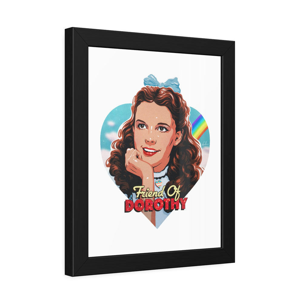 FRIEND OF DOROTHY [Coloured-BG] - Framed Paper Posters