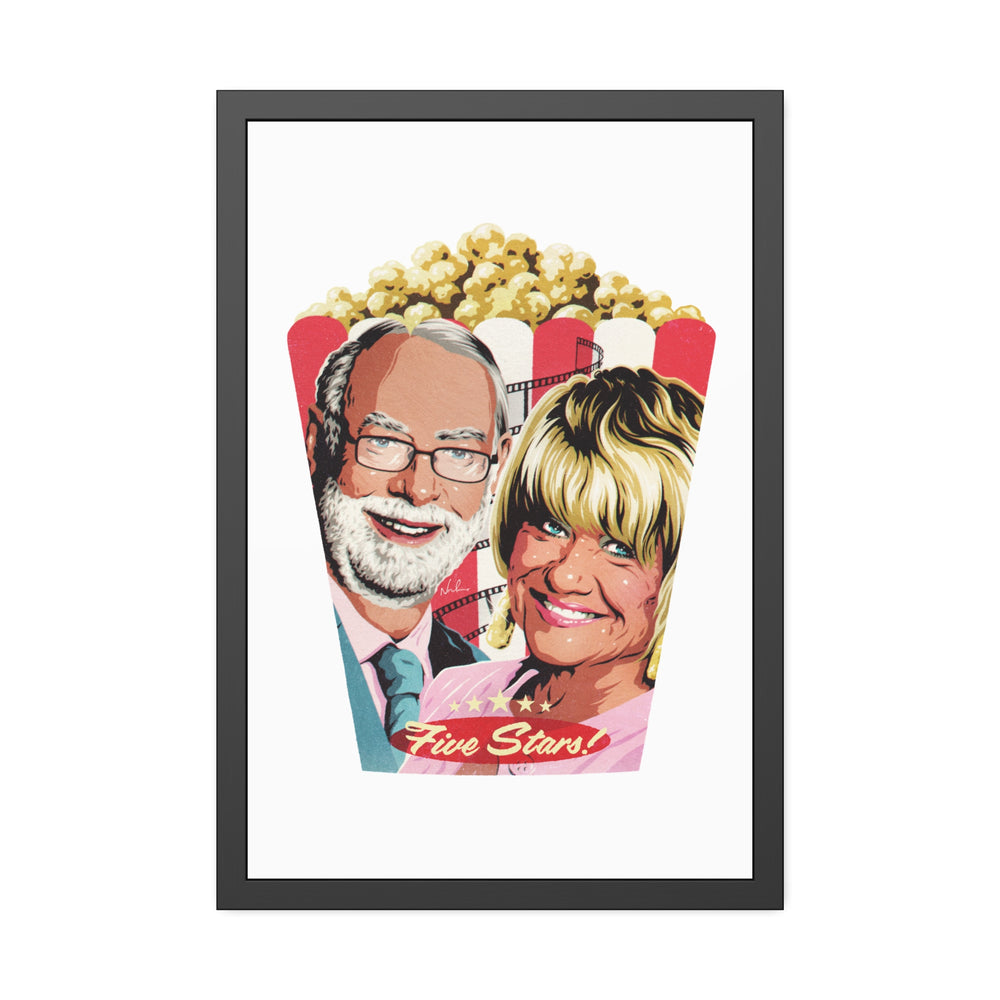 FIVE STARS! - Framed Paper Posters