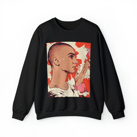 Fight The Real Enemy - Unisex Heavy Blend™ Crewneck Sweatshirt