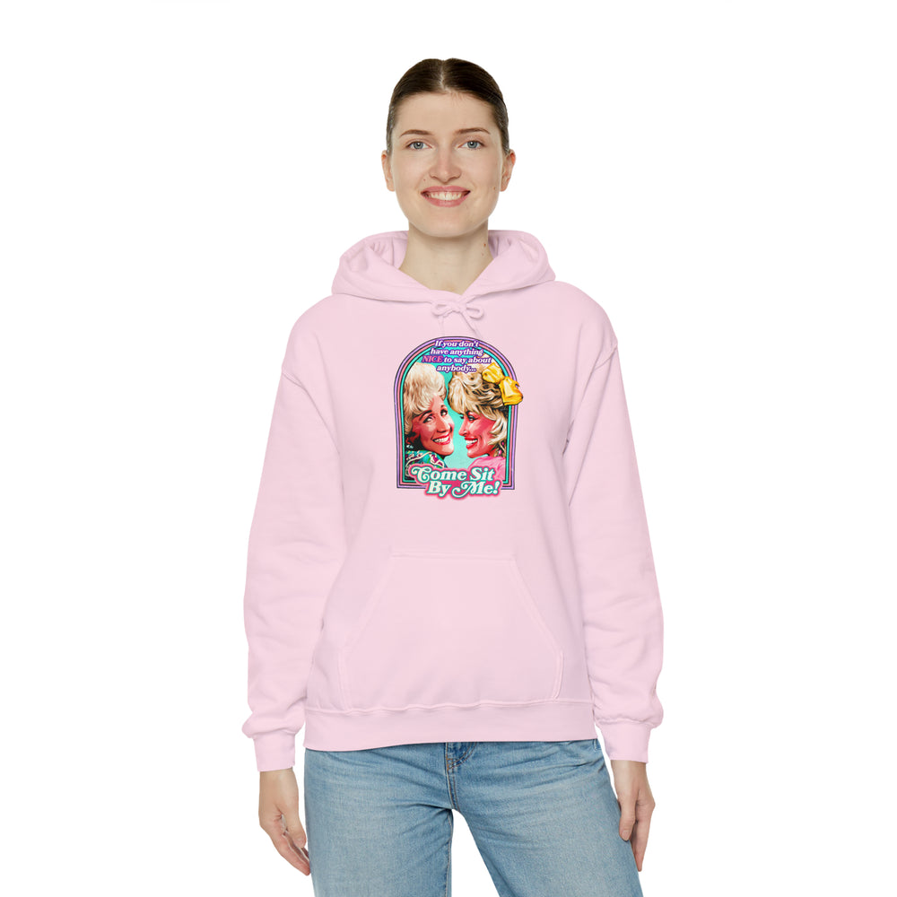 Come Sit By Me! [Australian-Printed] - Unisex Heavy Blend™ Hooded Sweatshirt