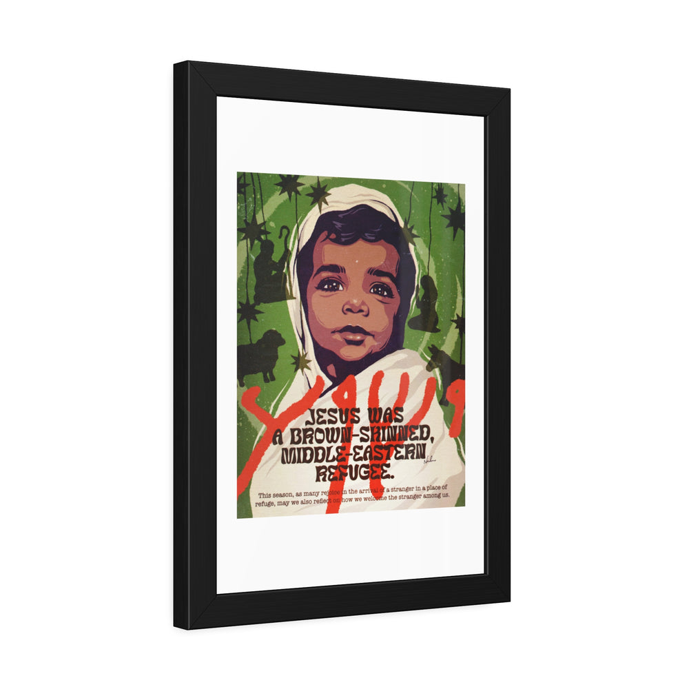 The Stranger Among Us - Framed Paper Posters