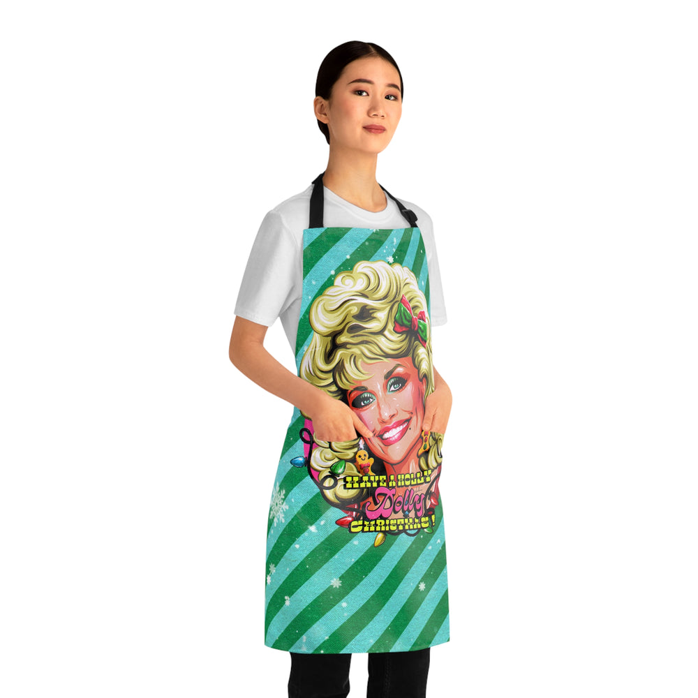 Have A Holly Dolly Christmas! - Apron (AOP)