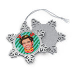 Harry Christmas! [US-Printed] - Pewter Snowflake Ornament