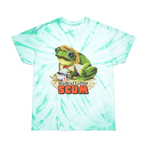 Radical Leftist Scum [US-Printed] - Tie-Dye Tee, Cyclone