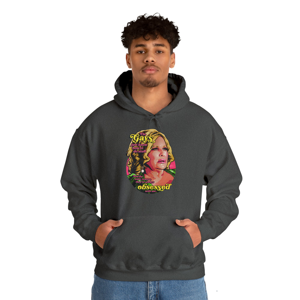 The Gays Just Know How To Do Stuff [Australian-Printed] - Unisex Heavy Blend™ Hooded Sweatshirt