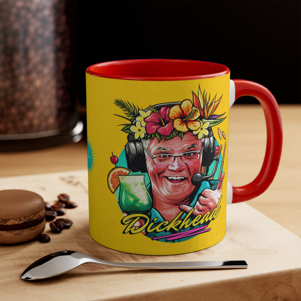 DICKHEAD - 11oz Accent Mug (Australian Printed)