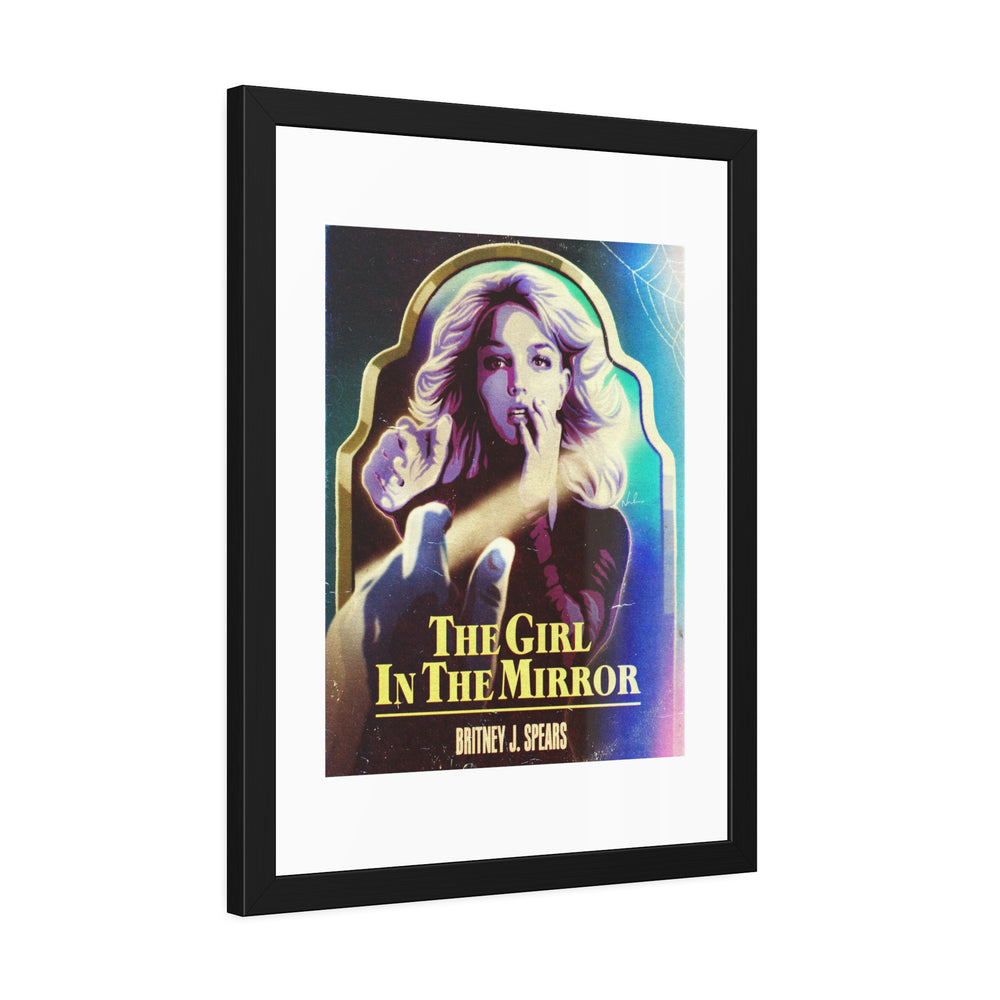 The Girl In The Mirror - Framed Paper Posters