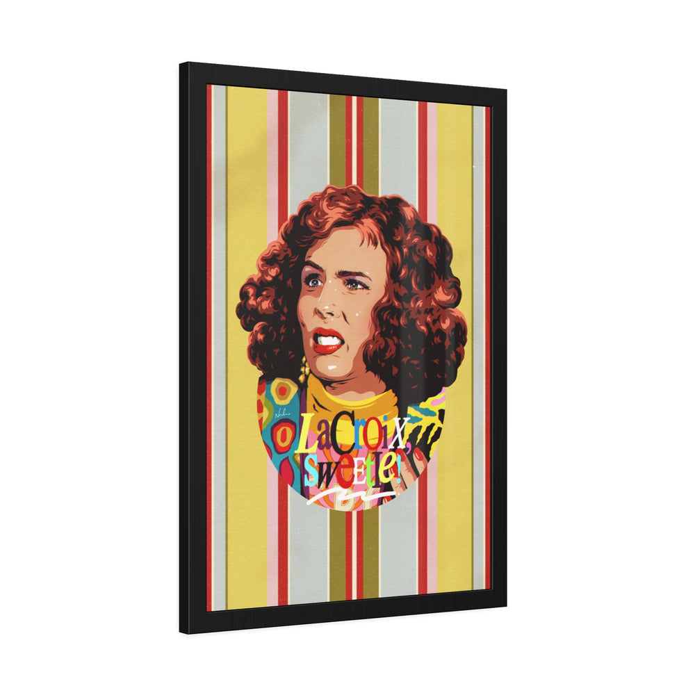 LaCroix, Sweetie! [Coloured-BG] - Framed Paper Posters