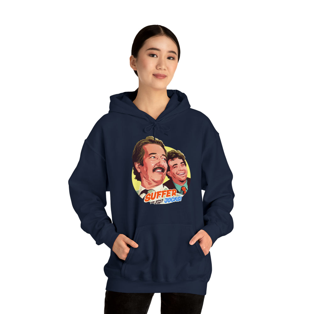 Suffer In Your Jocks! [Australian-Printed] - Unisex Heavy Blend™ Hooded Sweatshirt