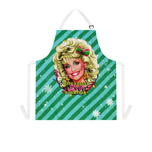 Have A Holly Dolly Christmas! - Apron (AOP)