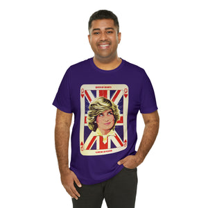 Queen Of Hearts [UK-Printed] - Unisex Jersey Short Sleeve Tee