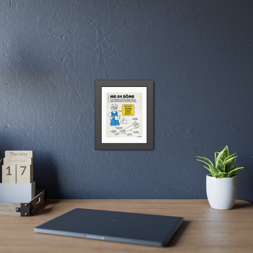 Nothing Lethal in Nature™ - Framed Paper Posters