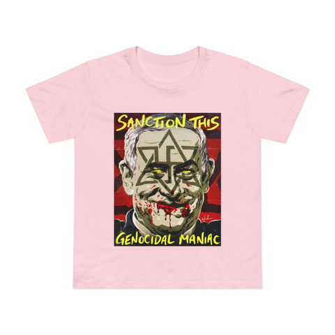 Sanction This Genocidal Maniac [Australian-Printed] - Women’s Maple Tee