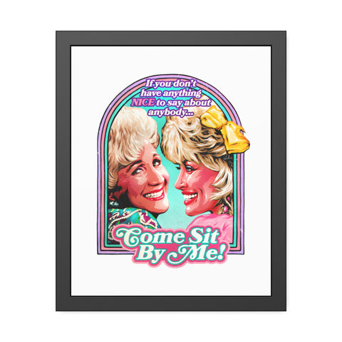 Come Sit By Me! - Framed Paper Posters