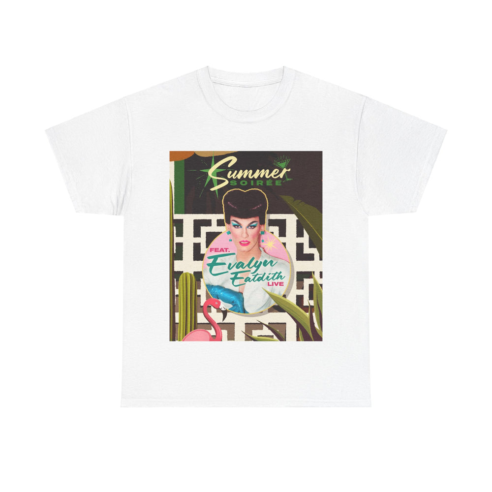 Summer Soirée - EVALYN [Australian-Printed] - Unisex Heavy Cotton Tee